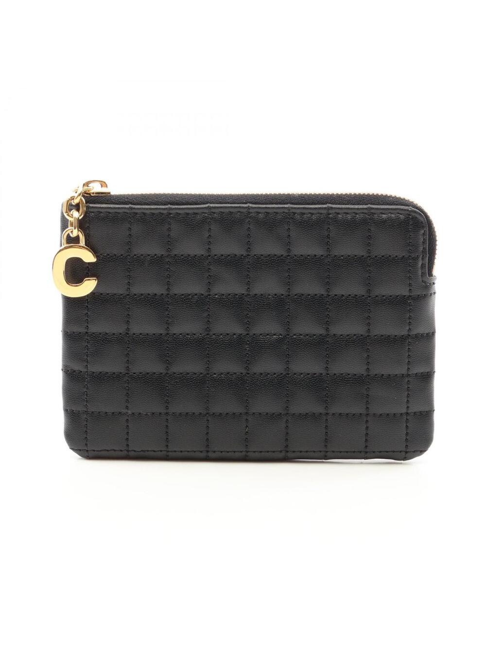 Celine C Charm Coin Wallet Leather #374557C36B
